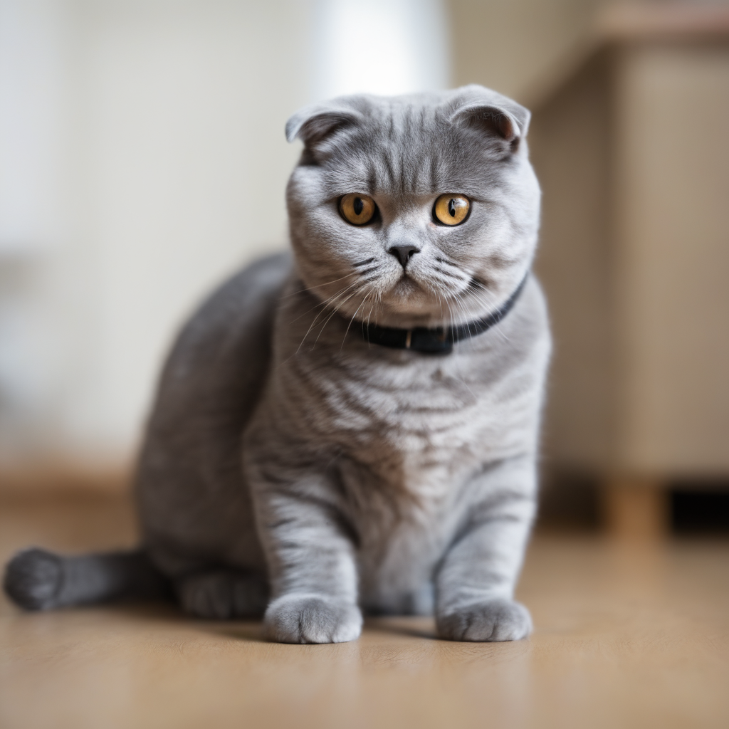 고양이 품종 스코티시 폴드 (Scottish Fold)